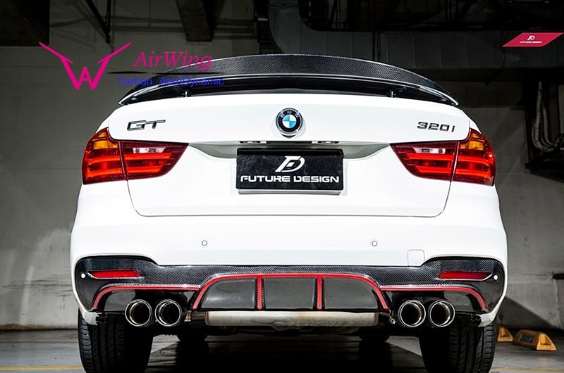 F34 3-Series GT - Performance style Carbon Rear Diffuser 04